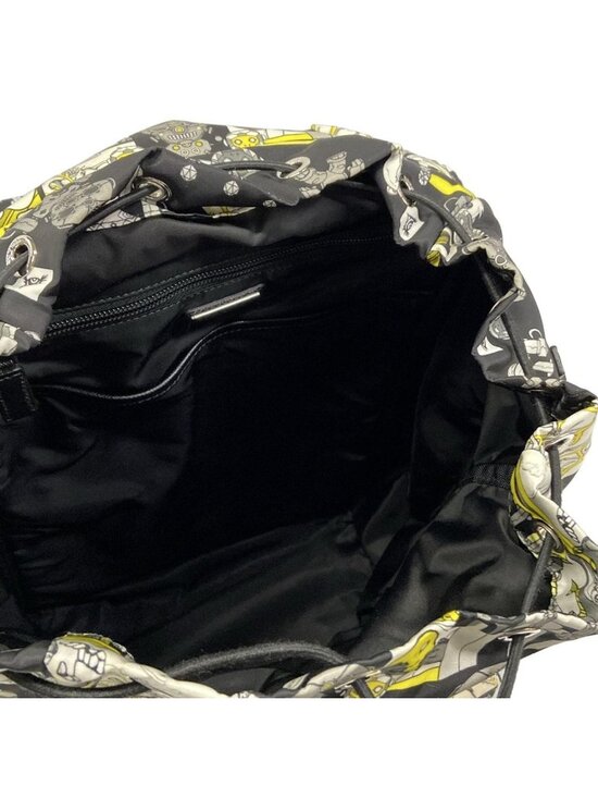 Prada Backpack Sac Black Yellow Multi Monkey main image 14